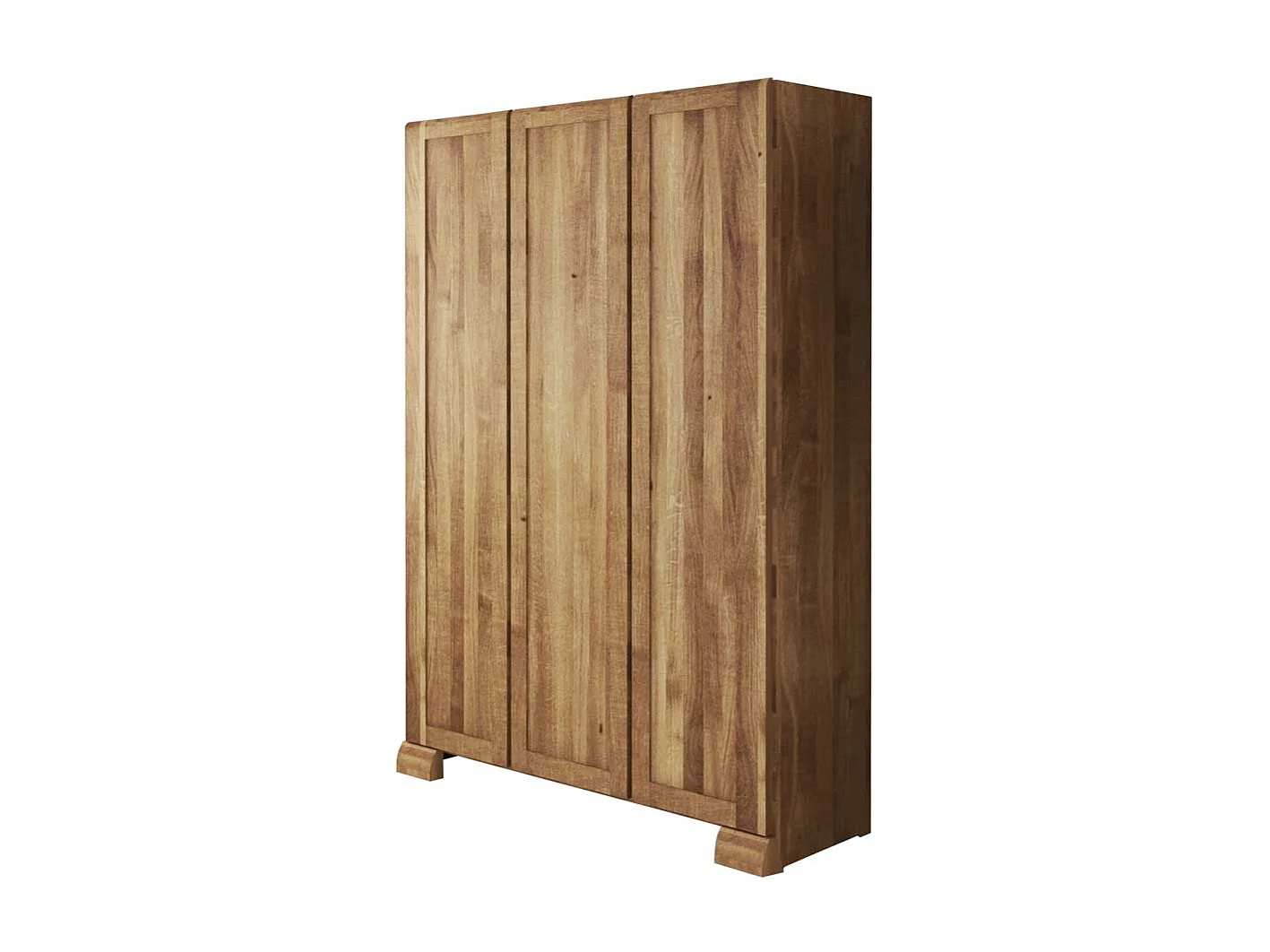 Schlafzimmer Kleiderschrank aus Wildeiche Massivholz 3 Türen