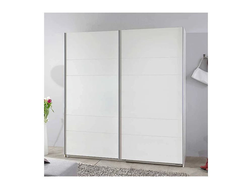 Weißer Schiebetürenschrank Made in Germany modernem Design