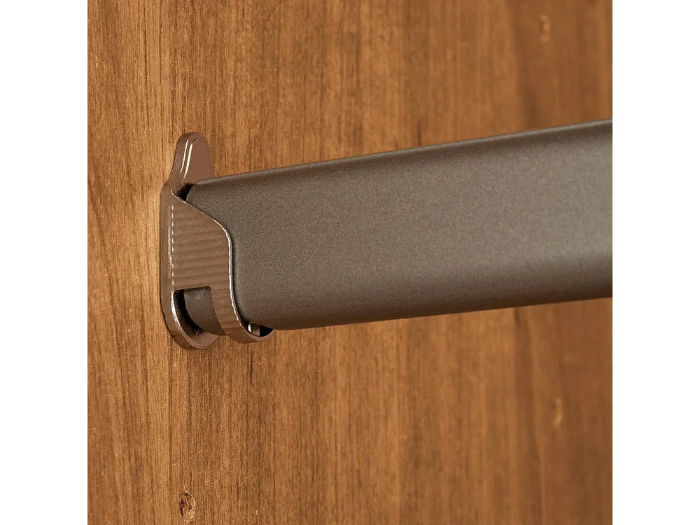 Drehtürenkleiderschrank Kleiderschrank in Champagner und Erlefarben