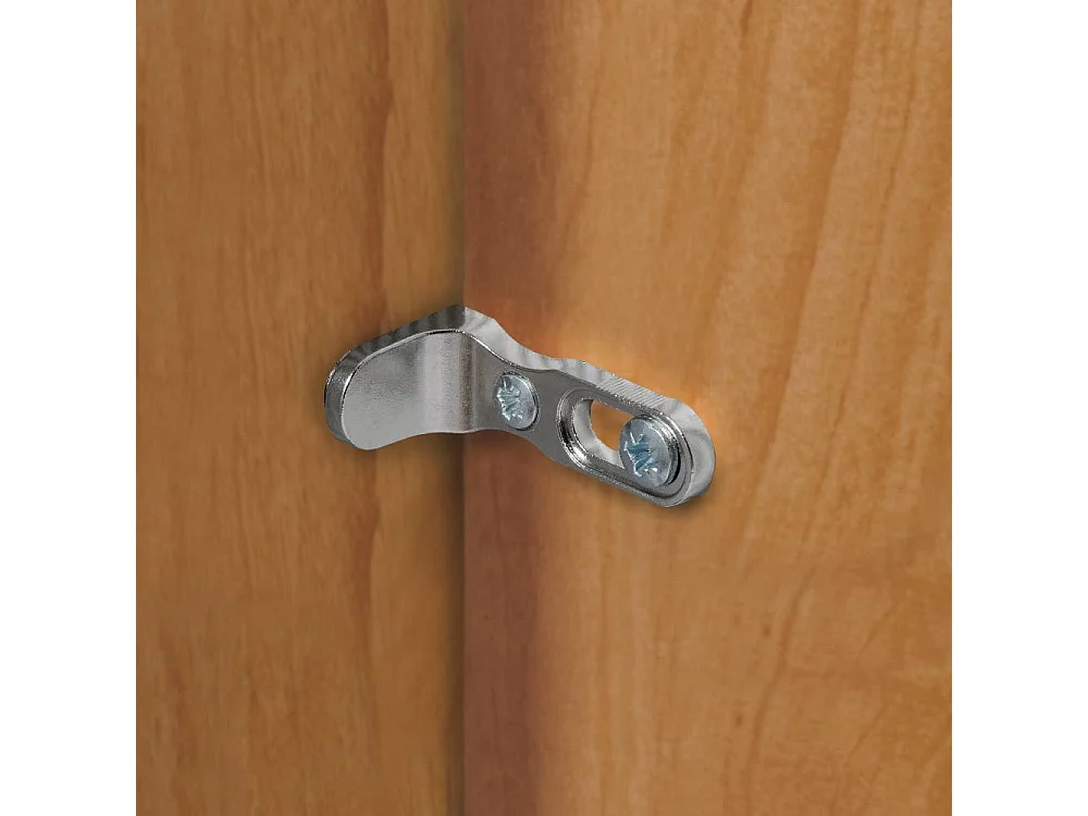 Drehtürenkleiderschrank Kleiderschrank in Champagner und Erlefarben