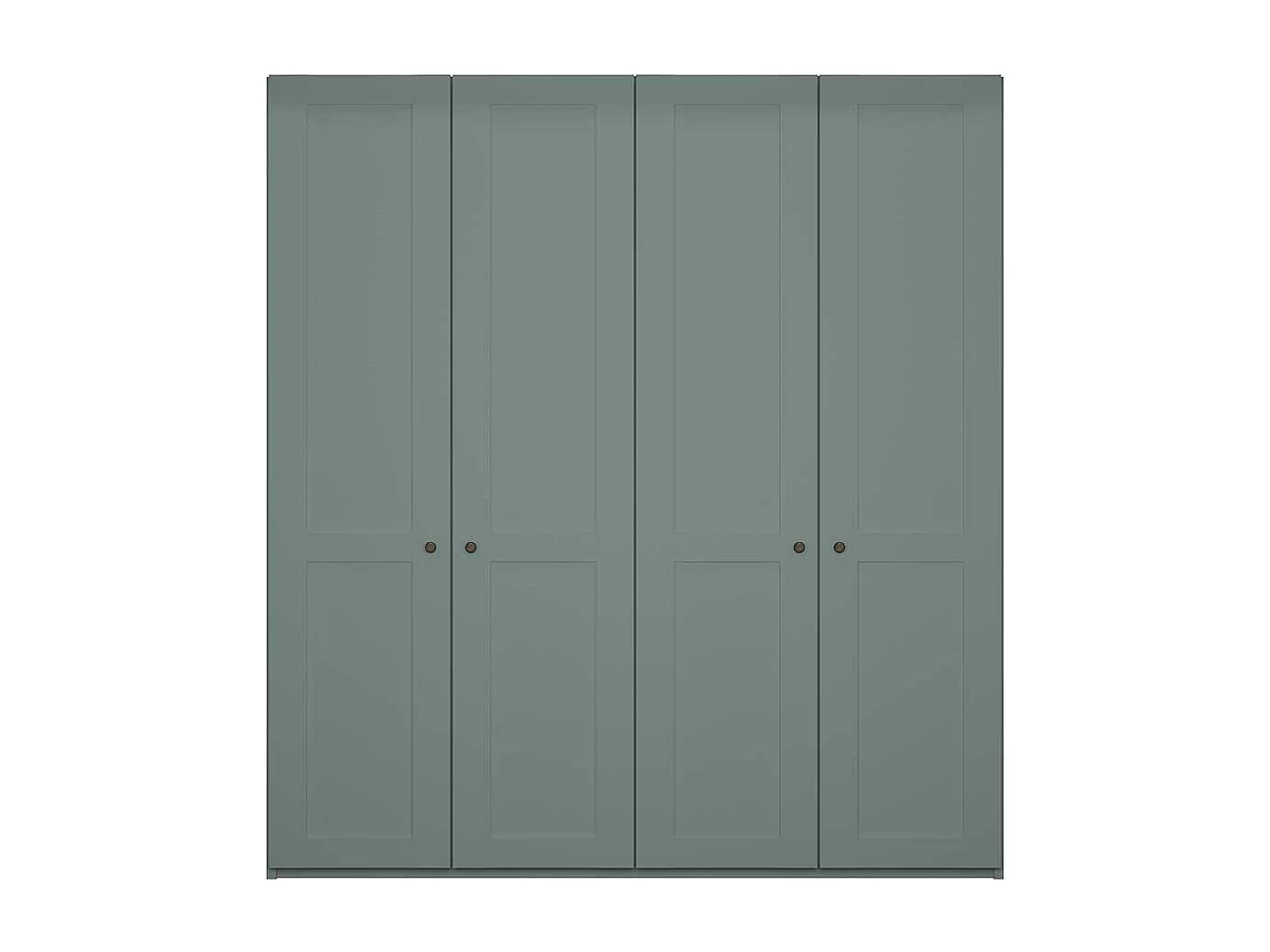 Kleiderschrank mit 4 Türen im Landhausstil 200 cm breit