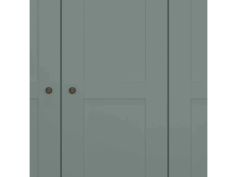 Kleiderschrank mit 4 Türen im Landhausstil 200 cm breit