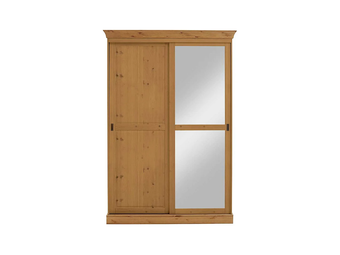 Kiefer Kleiderschrank massiv geölt Schiebetüren