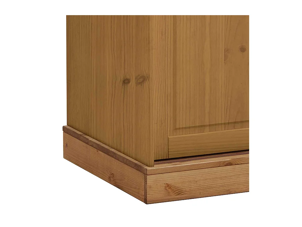 Kiefer Kleiderschrank massiv geölt Schiebetüren