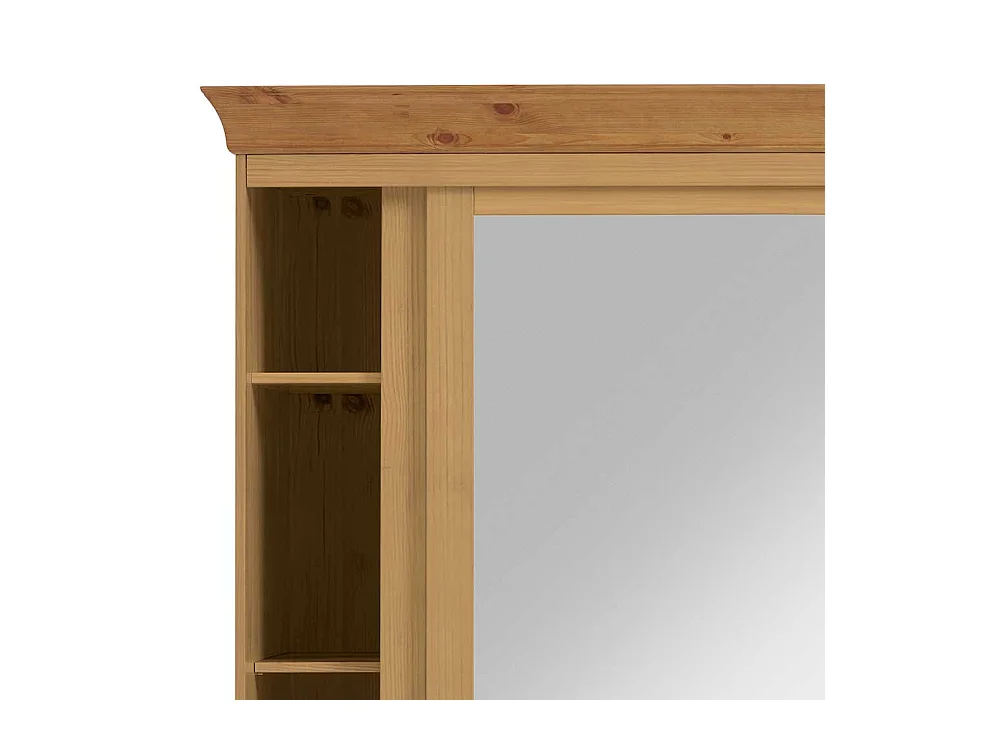 Kiefer Kleiderschrank massiv geölt Schiebetüren