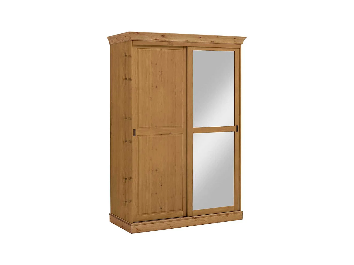 Kiefer Kleiderschrank massiv geölt Schiebetüren