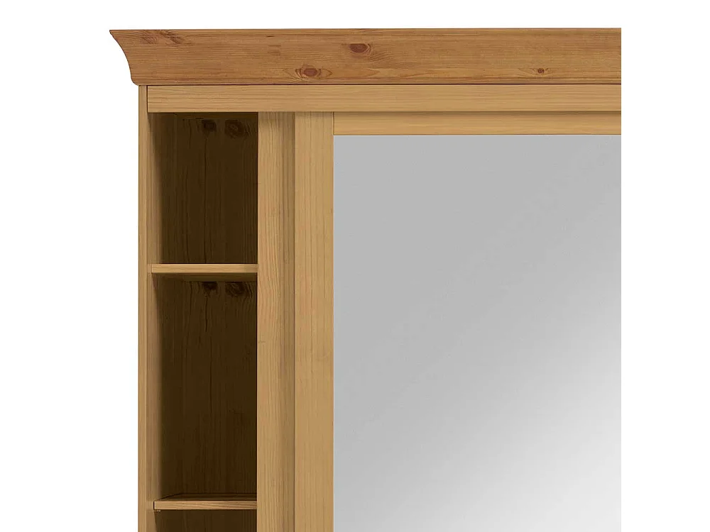 Kiefer Kleiderschrank massiv geölt Schiebetüren