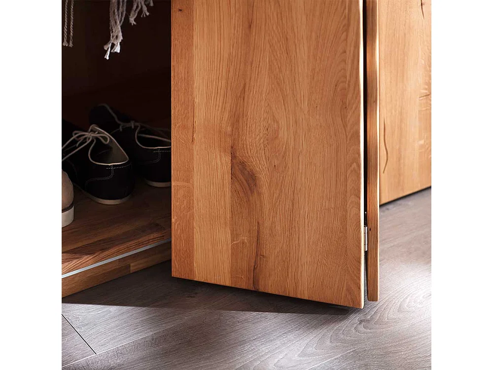 Kleiderschrank massiv mit 5 Falttüren 216 cm hoch