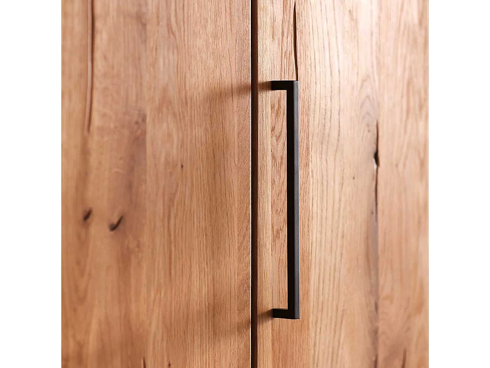 Kleiderschrank massiv mit 5 Falttüren 216 cm hoch