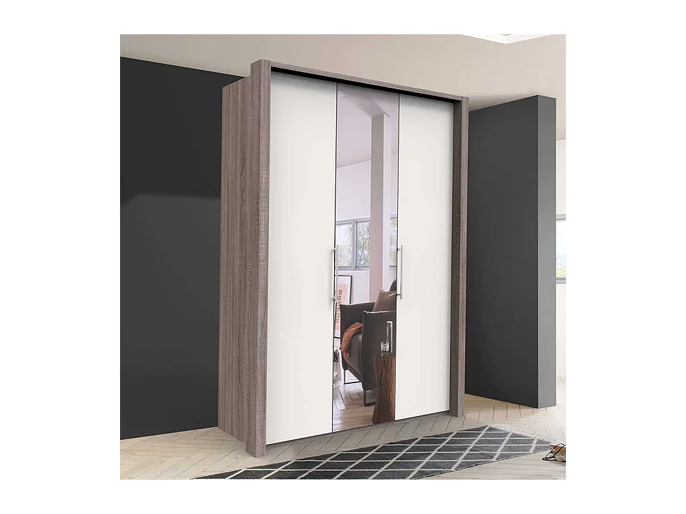 Kleiderschrank Jugendzimmer mit Spiegeltür modern