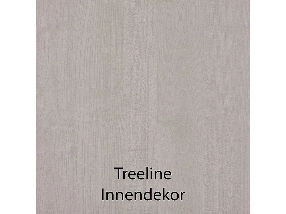 Kleiderschrank 3 Türen in Dunkelgrau 150 cm breit - 216 cm hoch