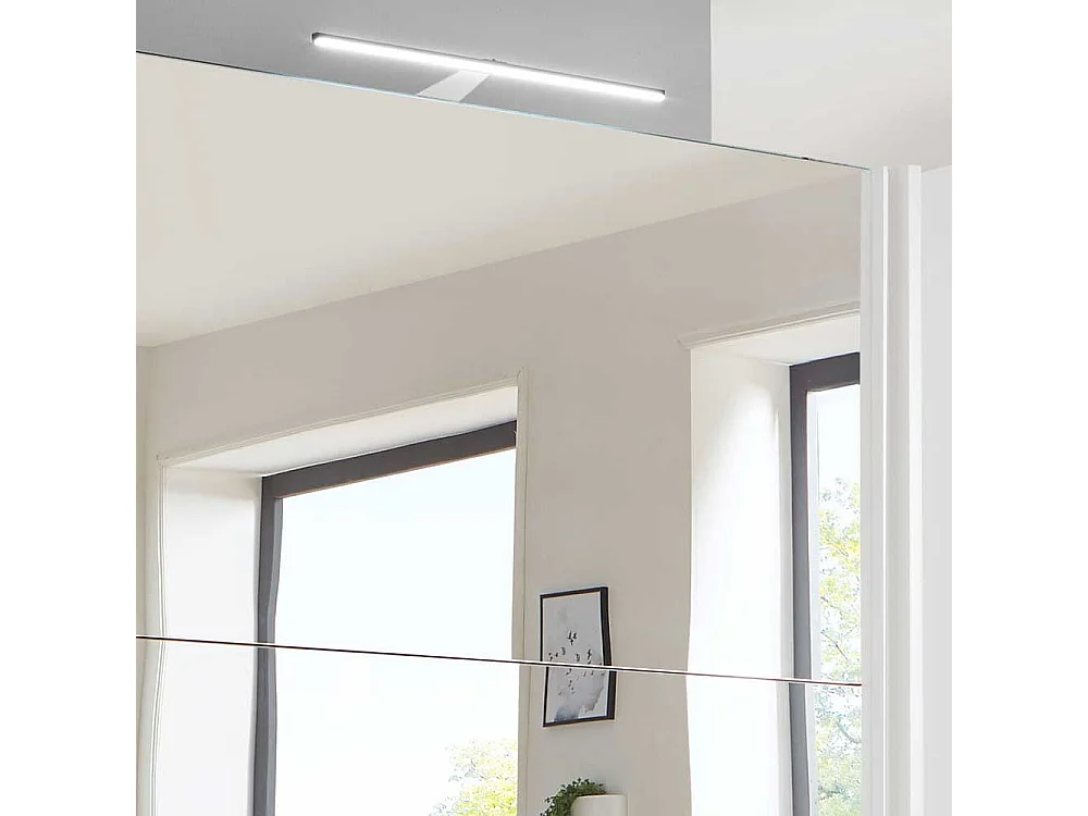 Kleiderschrank in Weiß Schwebetüren