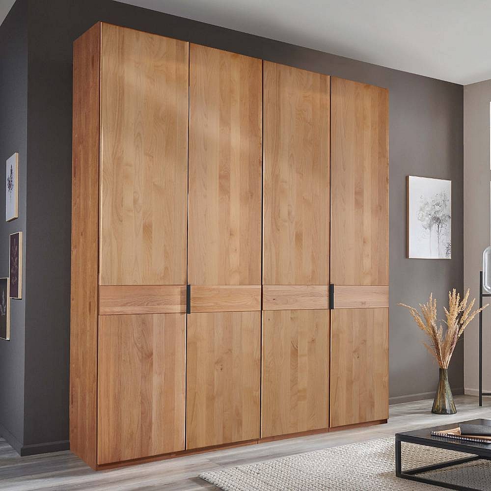 Kleiderschrank Holzkleiderschrank Mit Dreht Ren 197 Cm Breit