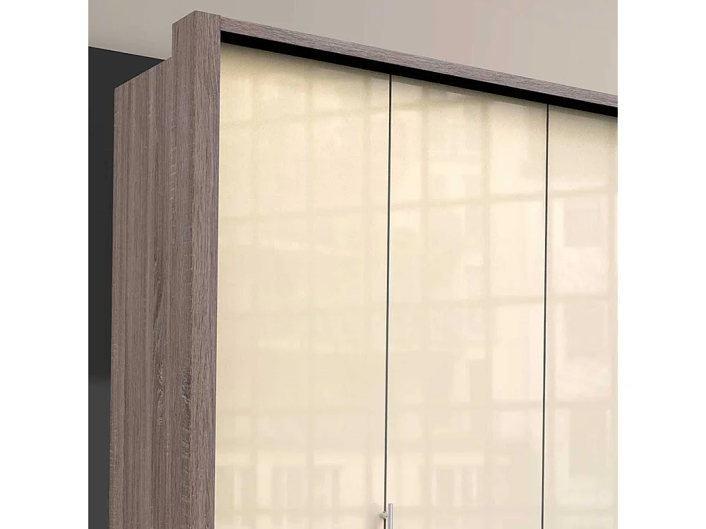 Jugend Kleiderschrank mit Falttüren und Schubladen modern