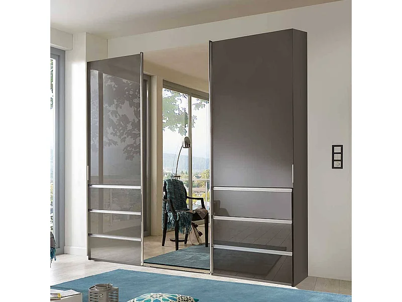 Kleiderschrank mit sechs Schubladen modernem Design