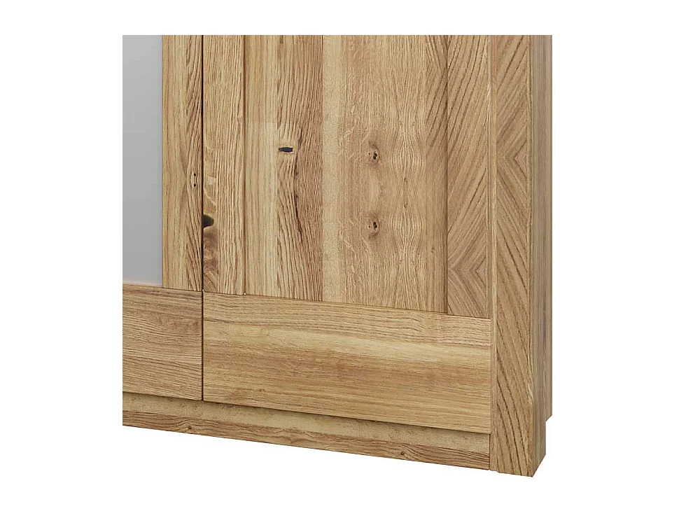 6 Türen Kleiderschrank mit Spiegeln Asteichefarben Landhaus