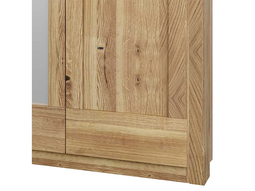 6 Türen Kleiderschrank mit Spiegeln Asteichefarben Landhaus