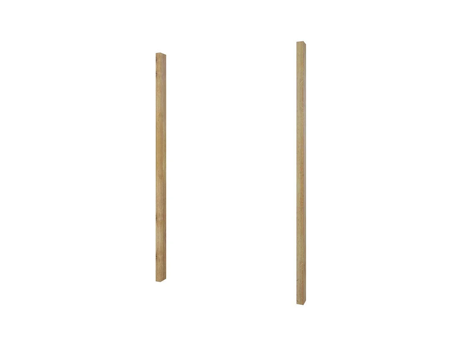 Drehtüren Kleiderschrank mit zwei Schubladen Landhausstil