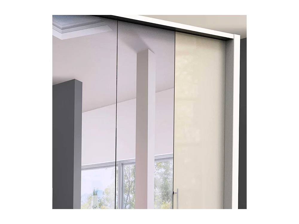 Schlafzimmerschrank mit Spiegeltür modernem Design