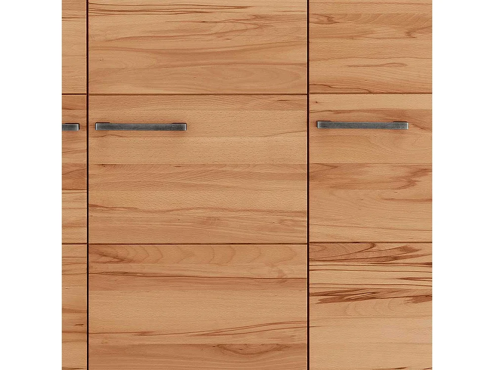 Kernbuche massiv Kleiderschrank 140 cm breit 197 cm hoch