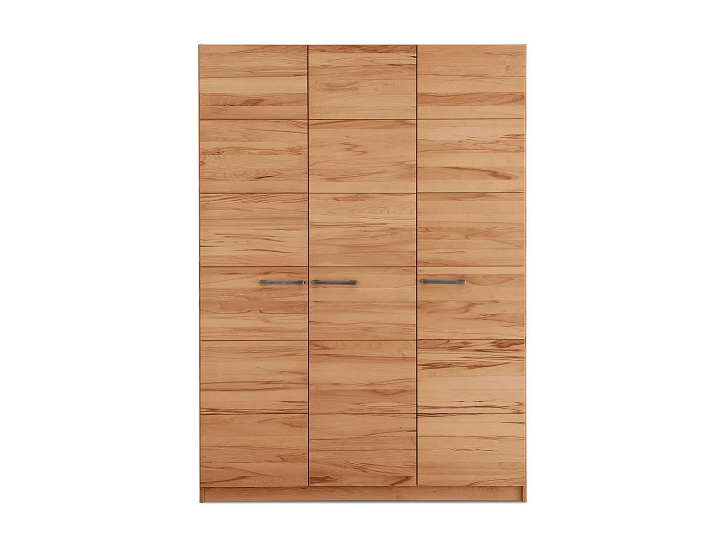 Kernbuche massiv Kleiderschrank 140 cm breit 197 cm hoch