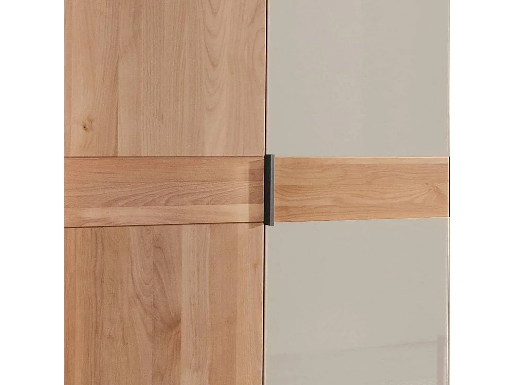 Kleiderschrank Drehtürschrank teilmassiv - Made in Germany