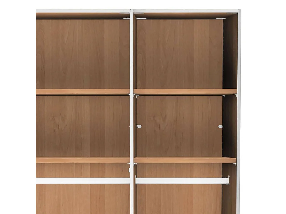 Kleiderschrank Drehtürschrank teilmassiv - Made in Germany