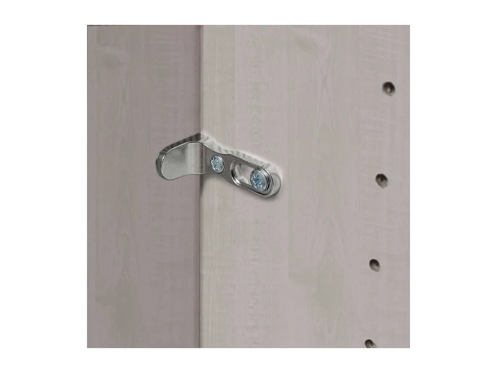 Kleiderschrank Schwebetüren hellgrau 217 cm hoch Made in Germany