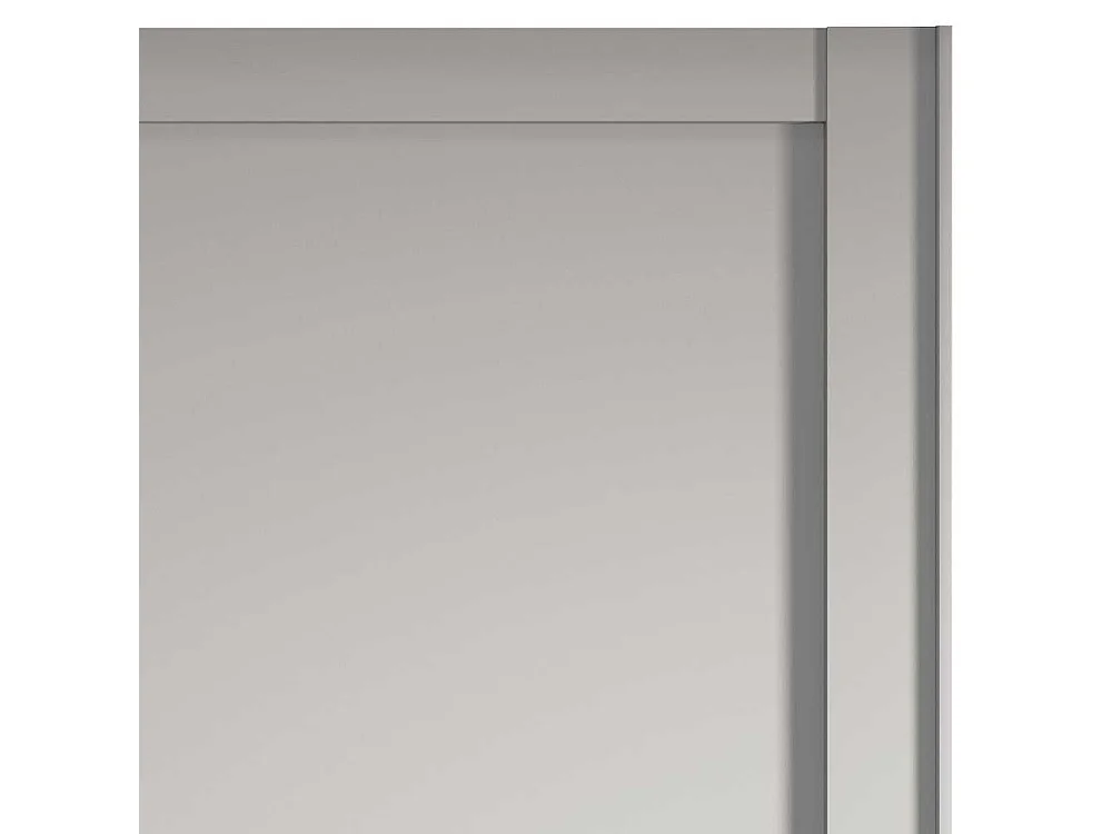 Kleiderschrank Schwebetüren hellgrau 217 cm hoch Made in Germany