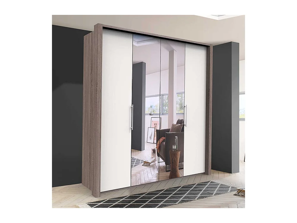 Jugend Kleiderschrank 2 türig mit Spiegel Made in Germany