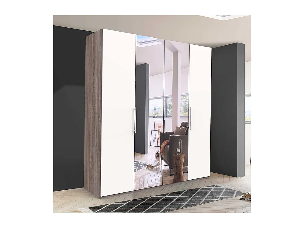 Jugend Kleiderschrank 2 türig mit Spiegel Made in Germany