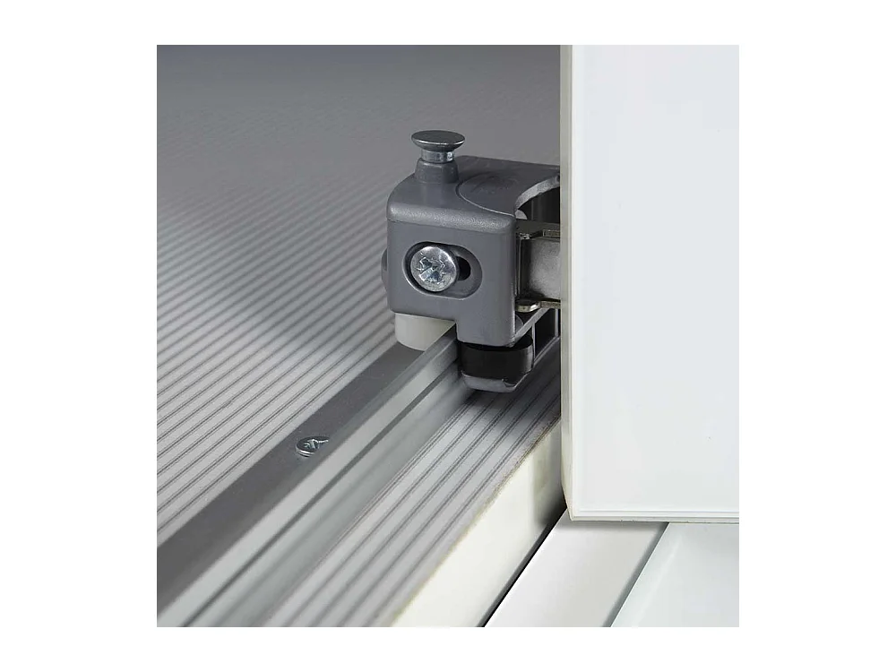 Design Kleiderschrank in Weiß LED Beleuchtung