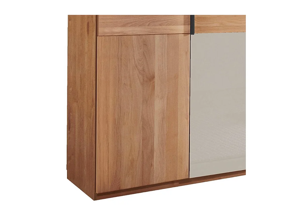 Schlafzimmerschrank Drehtürenschrank in modernem Design 246 cm breit