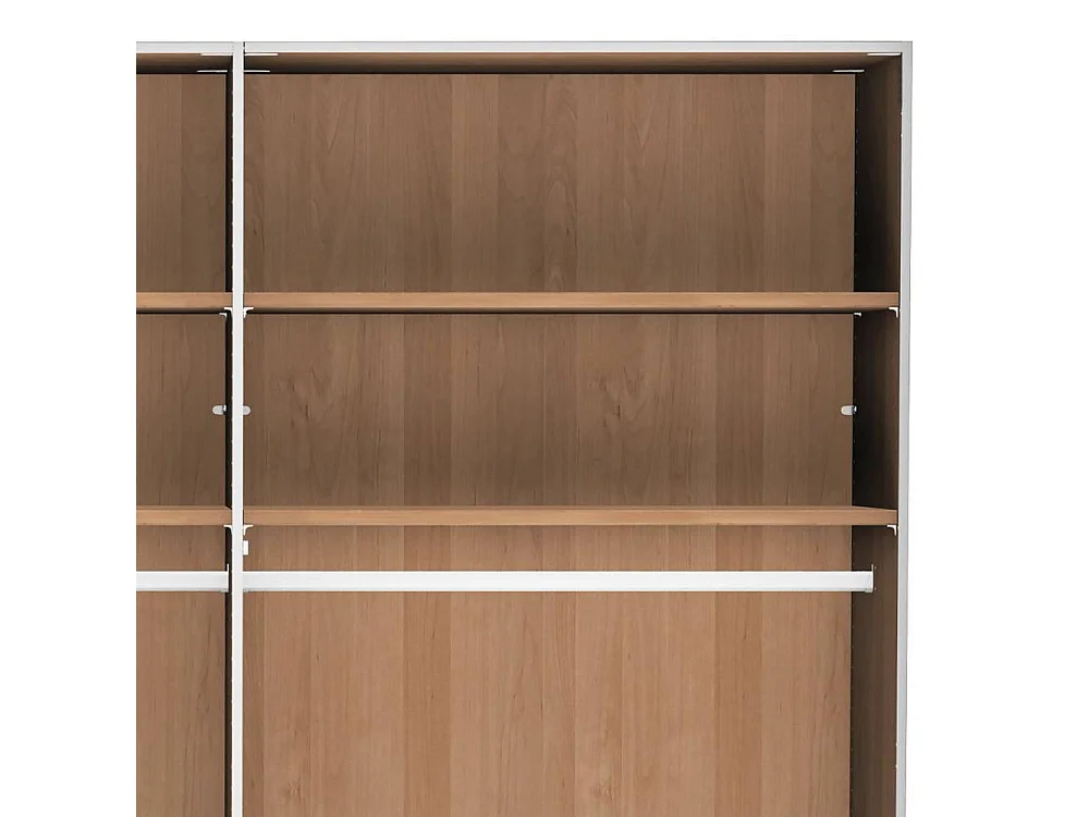 Schlafzimmerschrank Drehtürenschrank in modernem Design 246 cm breit