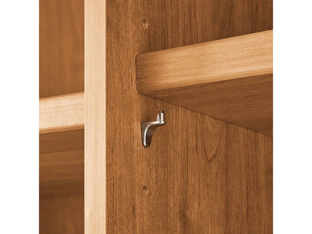 Schlafzimmerschrank Drehtürenschrank in modernem Design 246 cm breit