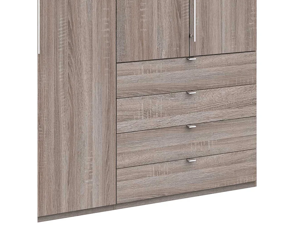 Kleiderschrank Jugendzimmer mit vier Schubladen 2 türig