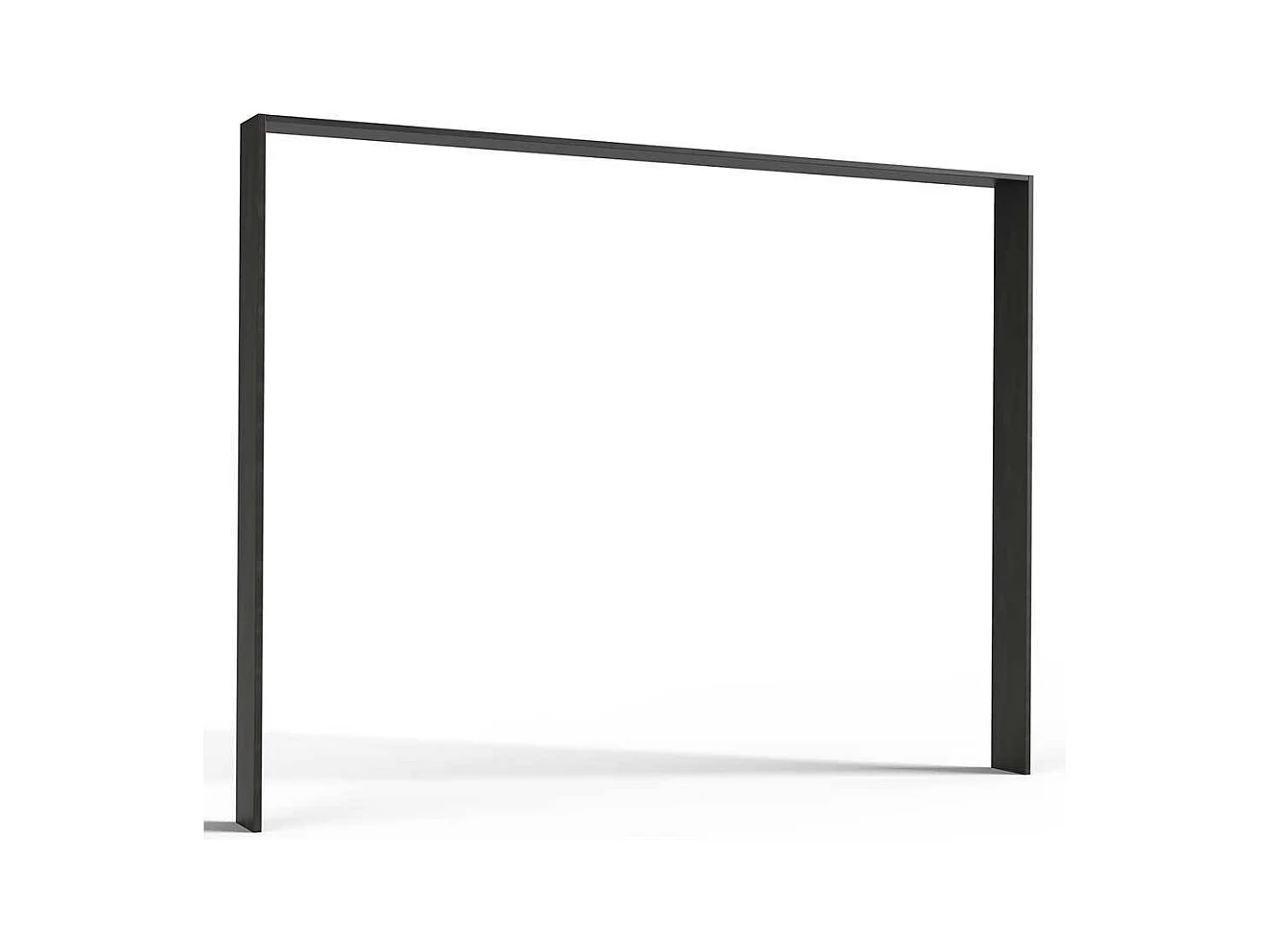 Kleiderschrank mit Spiegeln in Plankeneiche Holzoptik Schwarzgrau