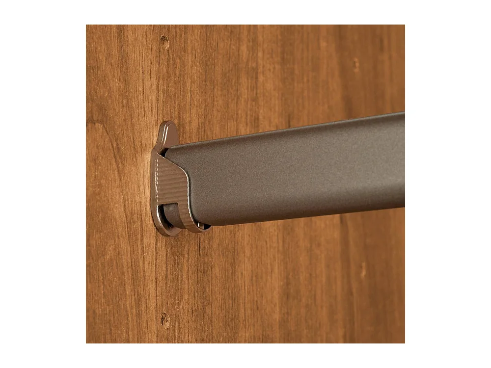 Drehtürenkleiderschrank Schlafzimmerschrank in modernem Design - vier Einlegeböden