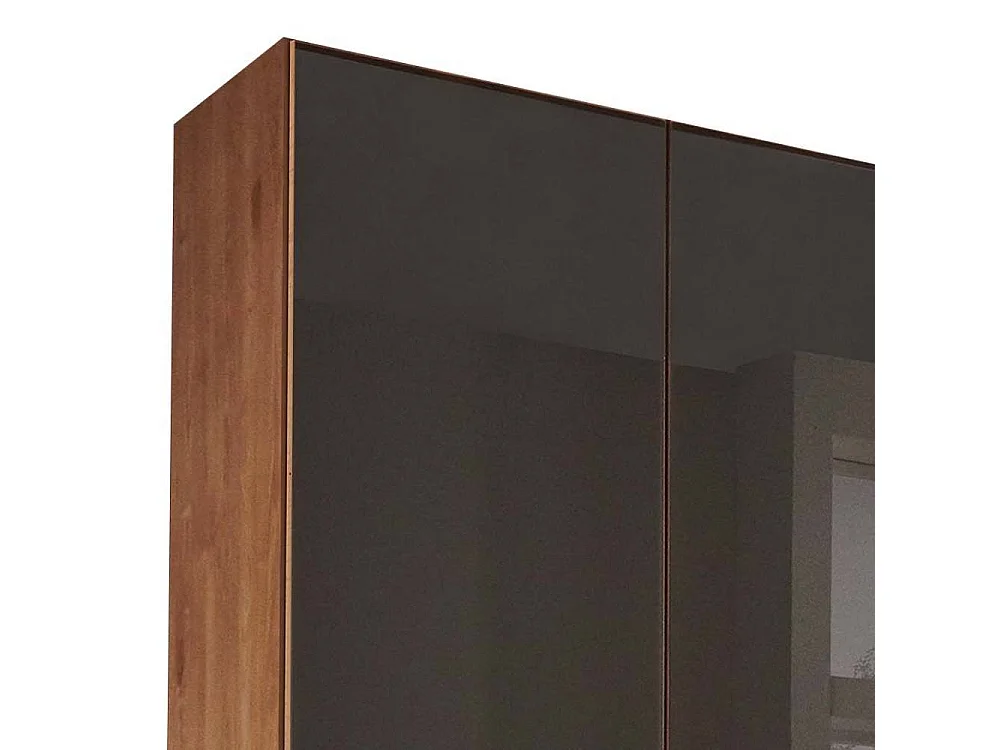 Drehtürenkleiderschrank Schlafzimmerschrank in modernem Design - vier Einlegeböden