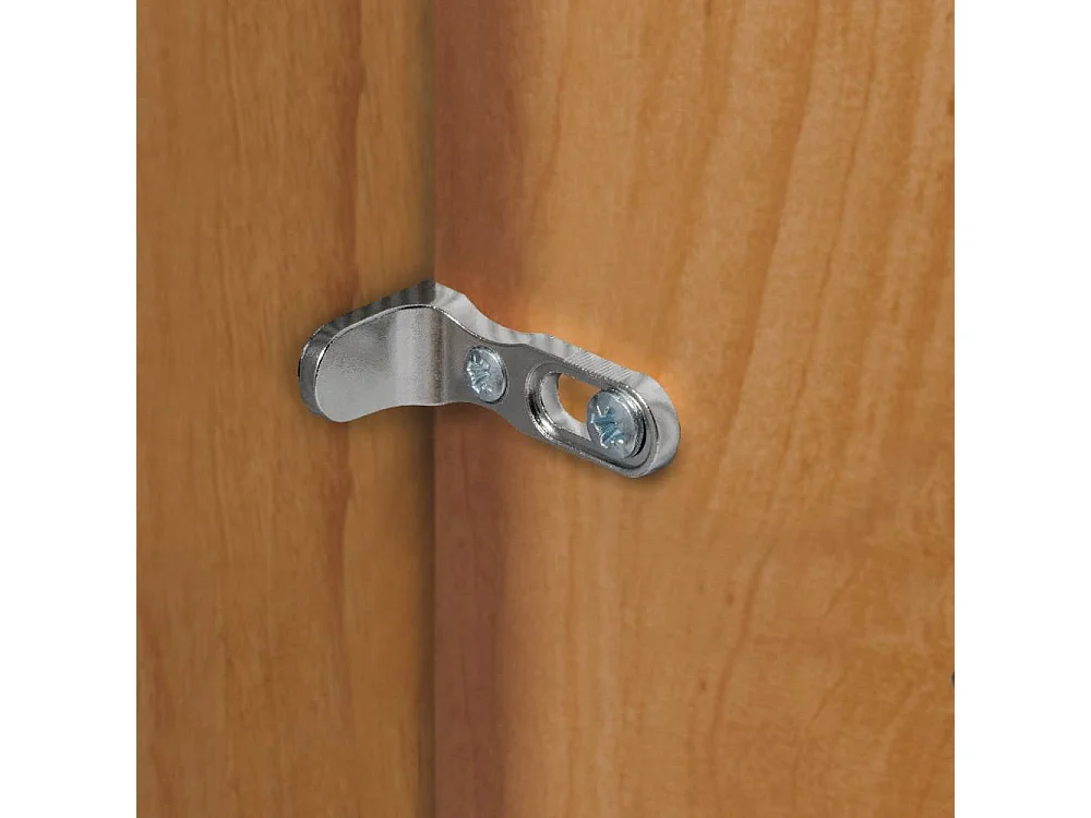 Drehtürenkleiderschrank Schlafzimmerschrank in modernem Design - vier Einlegeböden