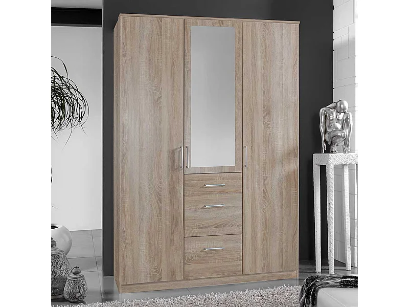 Jugend Kleiderschrank in Eiche Sägerau Made in Germany