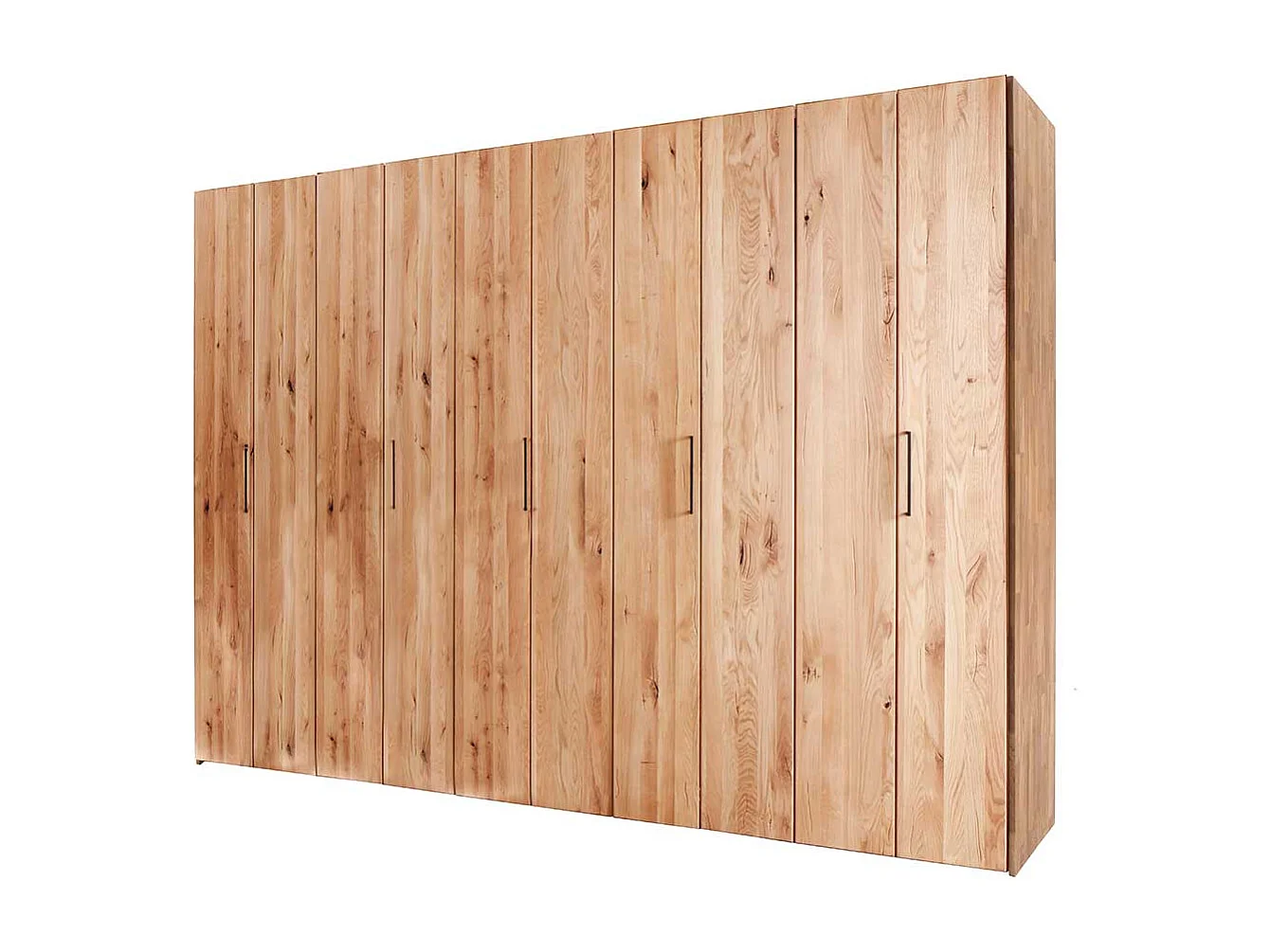 Kleiderschrank massiv mit 5 Falttüren 216 cm hoch