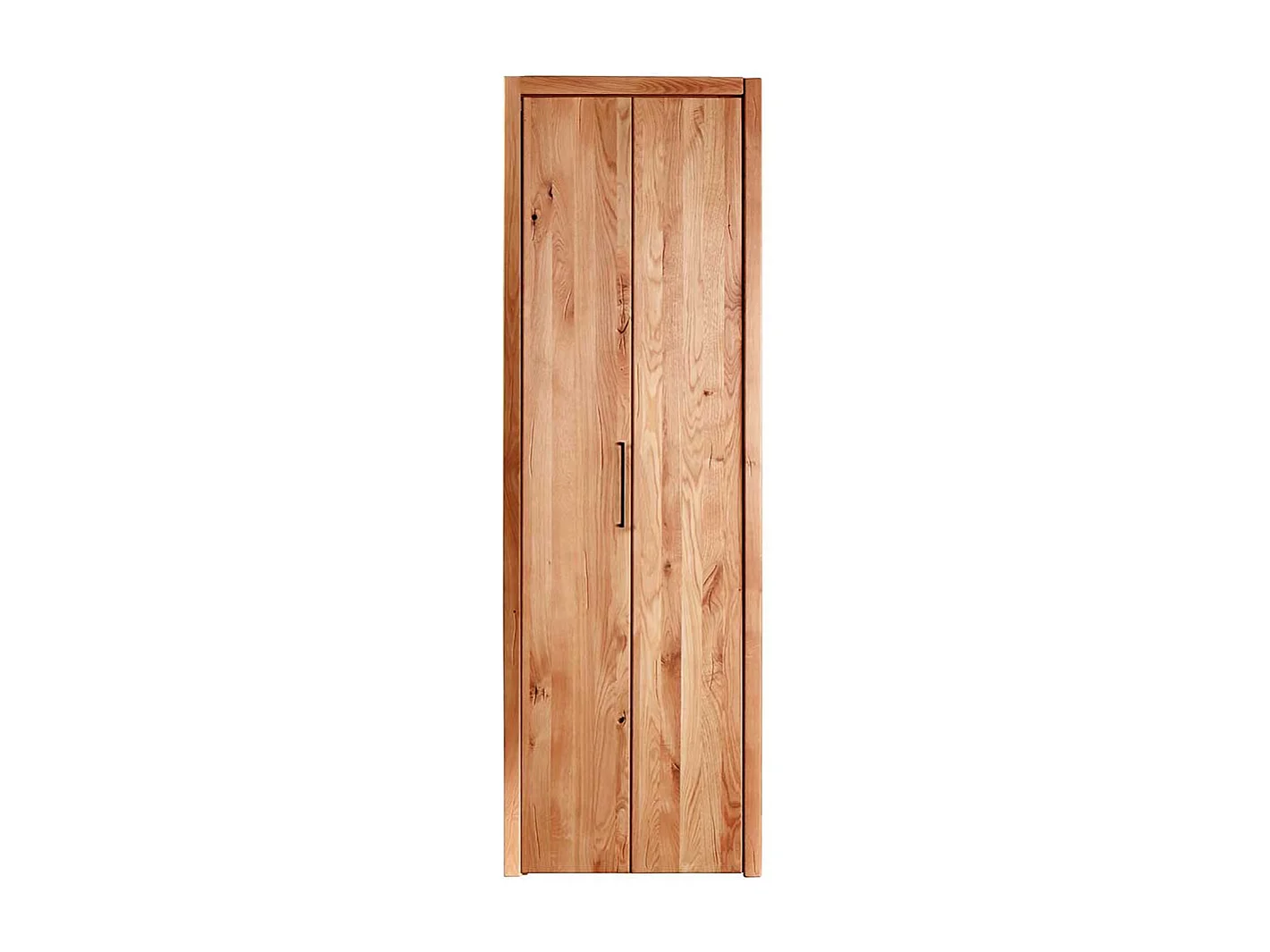 Falttürenschrank aus Wildeiche Massivholz Oberfläche geölt