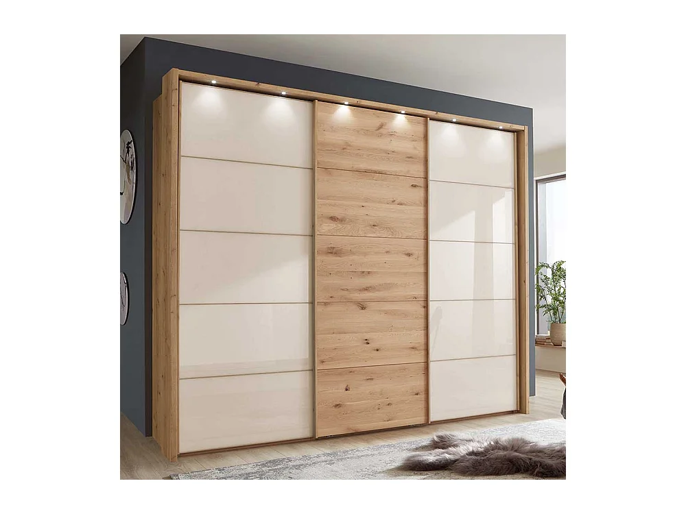 Schlafzimmerkleiderschrank mit Schwebetüren Made in Germany