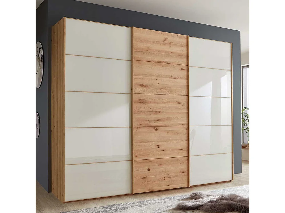 Schlafzimmerkleiderschrank mit Schwebetüren Made in Germany