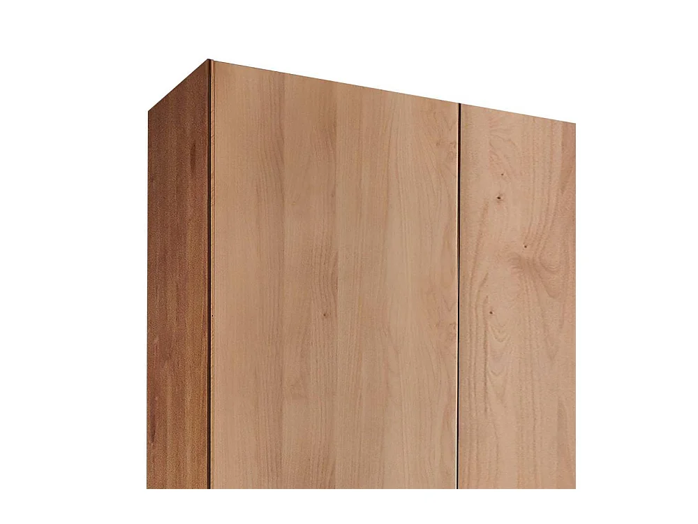 Spiegelkleiderschrank Drehtürenschrank 393 cm breit in Erlefarben