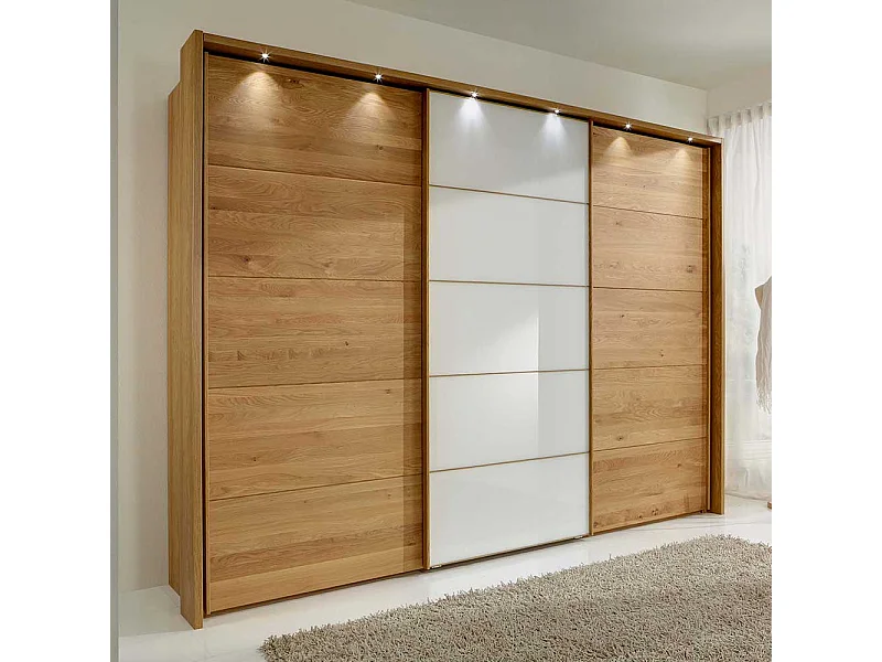 Schwebetürenkleiderschrank Made in Germany 67 cm tief