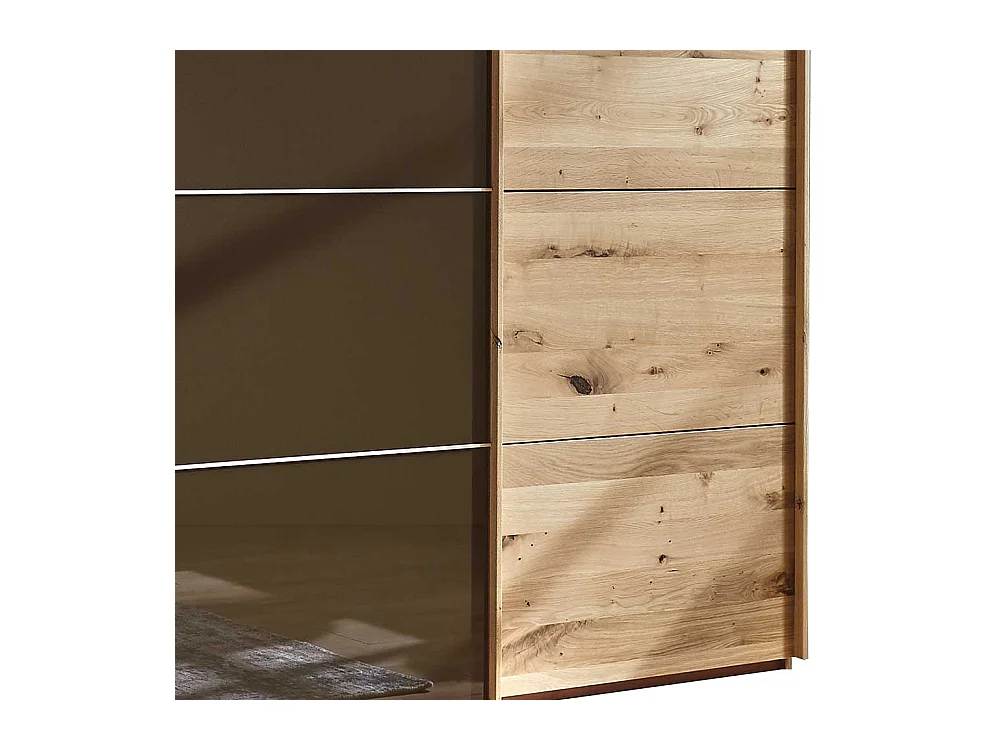 Schlafzimmerschrank mit Schwebetüren 67 cm tief