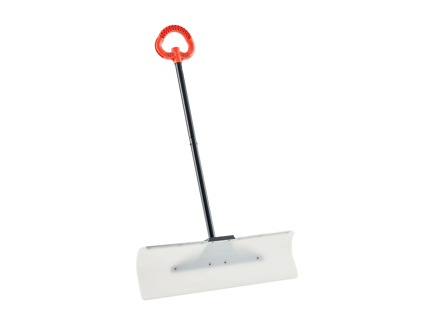 Pelle à Neige SucceBuy, 76,2 cm, Poussoir à Neige avec Poignée Ergonomique, Lame en Plastique PEHD, Pelle de Déneigement à Manche Segmenté, Pousse-neige