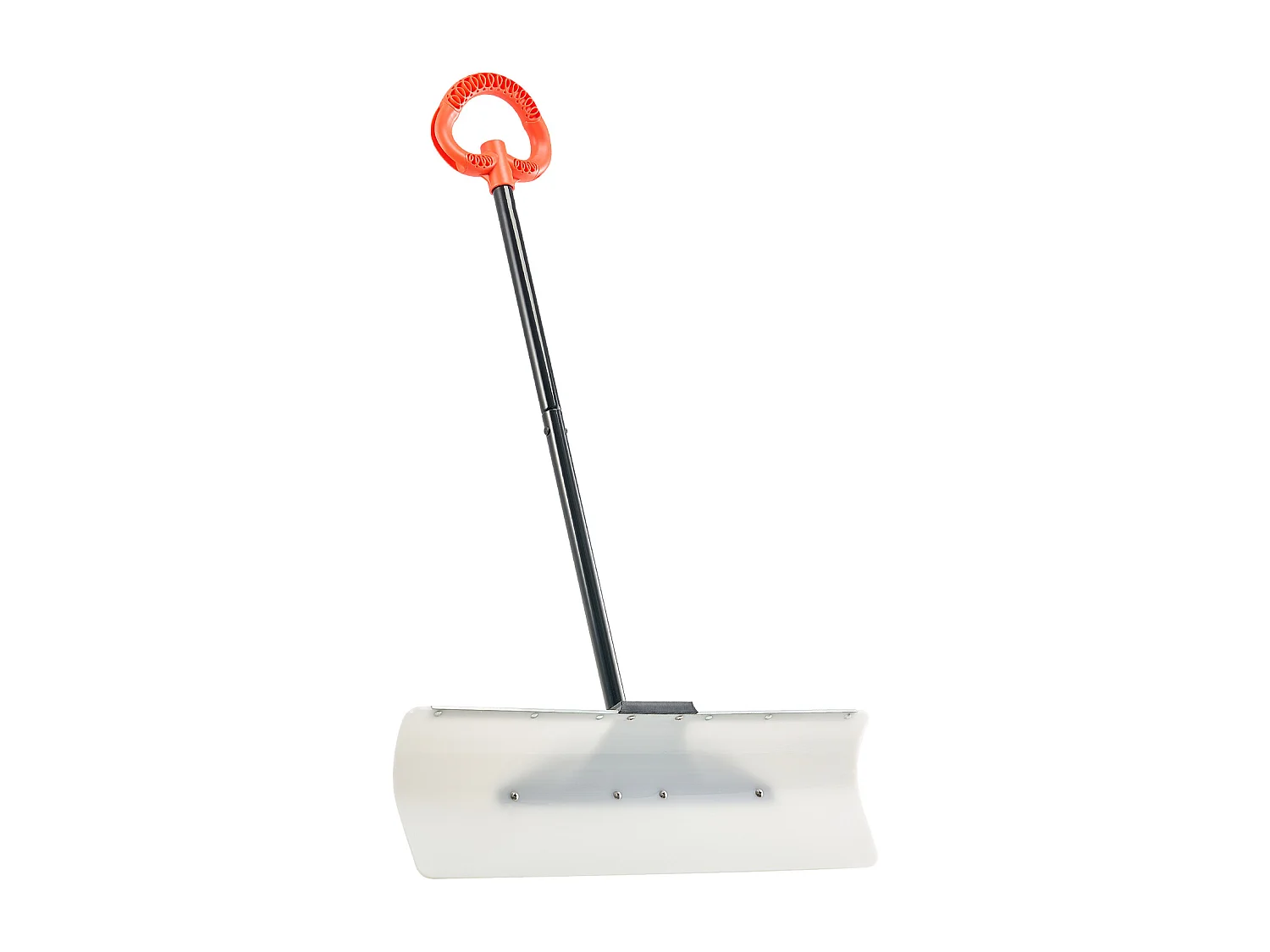 Pelle à Neige SucceBuy, 76,2 cm, Poussoir à Neige avec Poignée Ergonomique, Lame en Plastique PEHD, Pelle de Déneigement à Manche Segmenté, Pousse-neige